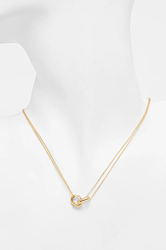 Dodaci Srebrna ogrlica Guess JSBN04.554JW zlatna