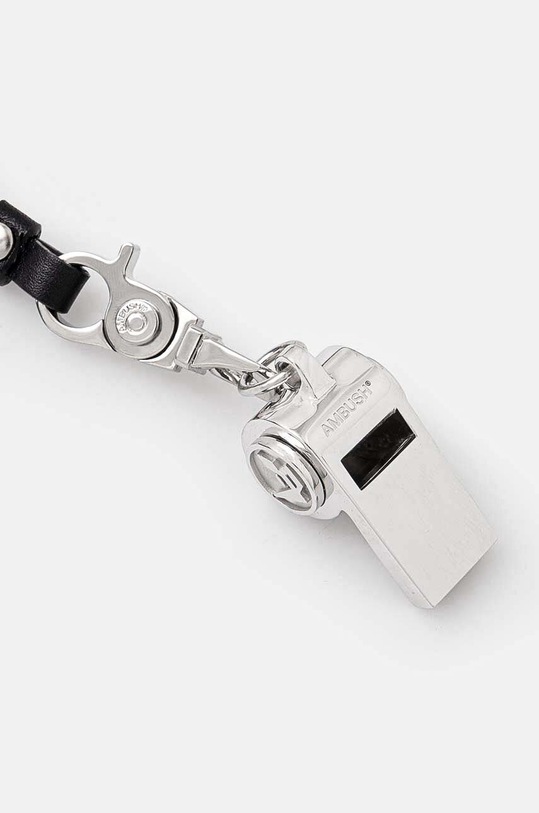 Strieborný náhrdelník AMBUSH Whistle BMOB002F24BRA0017200 čierna AW24