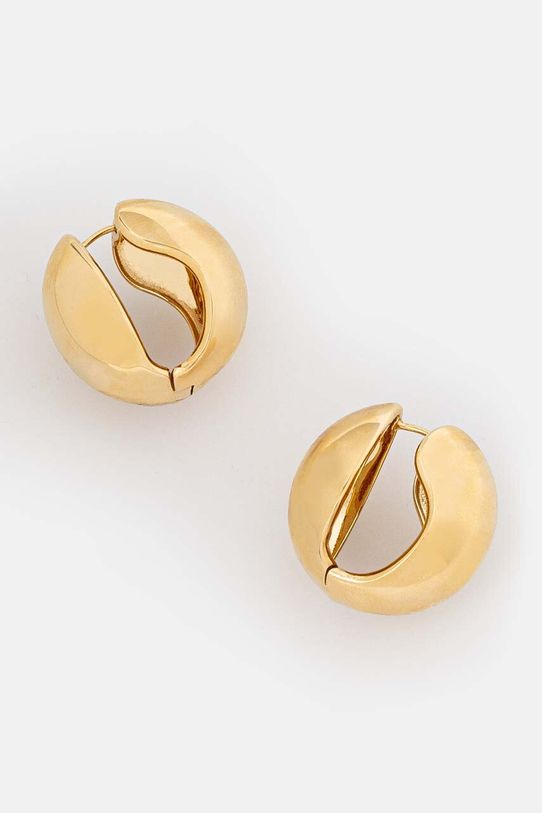 Coperni kolczyki Logo Earrings złoty COPBI04725