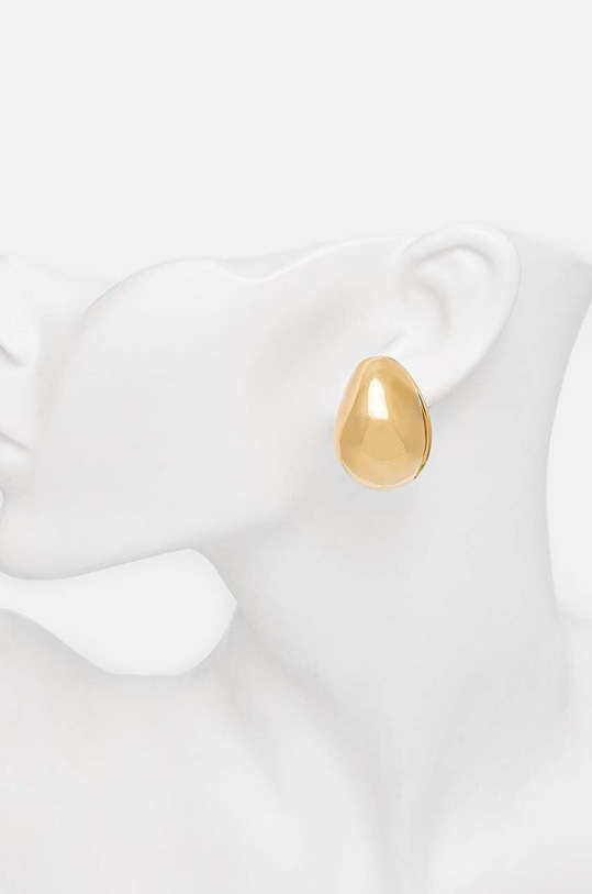 Akcesoria Coperni kolczyki Logo Earrings COPBI04725 złoty