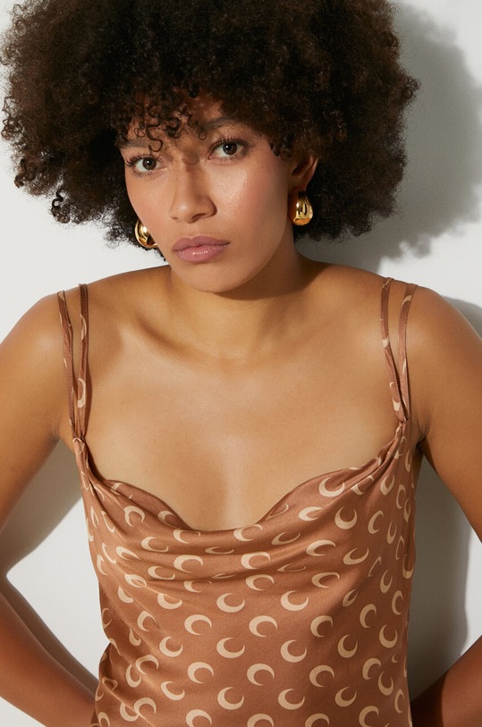 Coperni kolczyki Logo Earrings COPBI04725 złoty