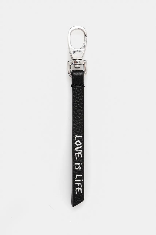 Δερμάτινο μπρελόκ ZADIG&VOLTAIRE μαύρο LWSG01288