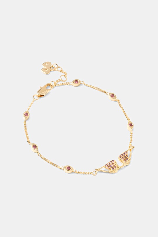 ZADIG&VOLTAIRE bransoletka cyrkonia złoty OWJW00633