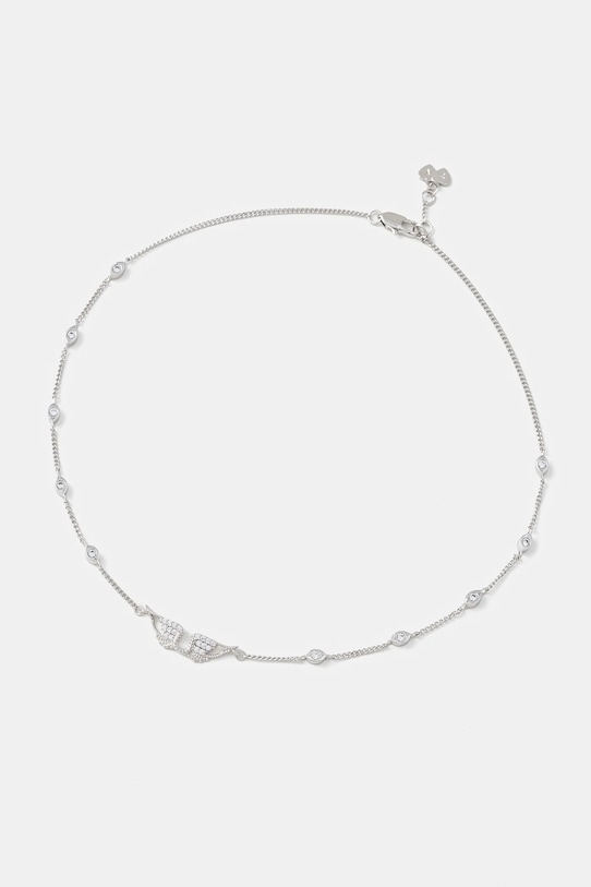 Κολιέ ZADIG&VOLTAIRE ζιρκόνια ασημί OWJW00632