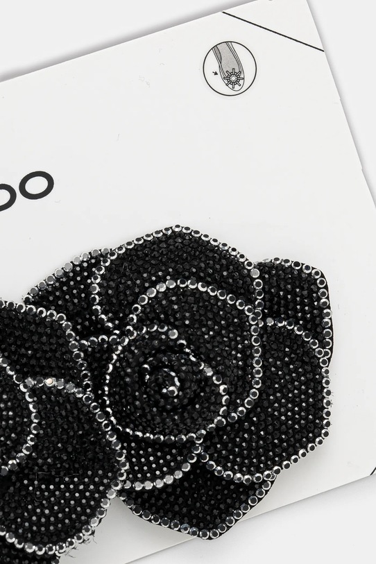 Bedževi za obuću Aldo ROSETTES 2-pack ROSETTES.001 crna AW24