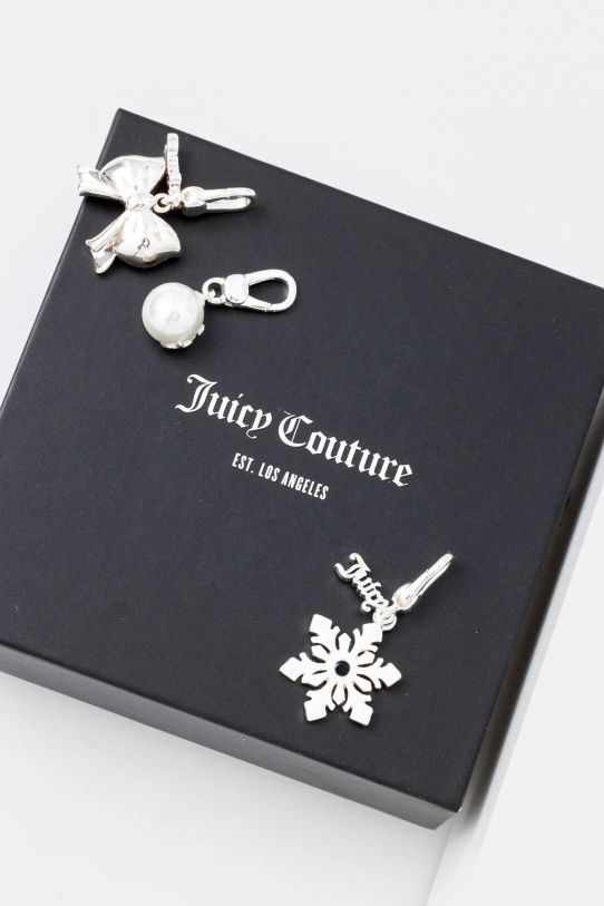 Шарм Juicy Couture KAYLE CHRISTMAS CHARM SET 3-pack JCJCH222061.115 срібний AW24