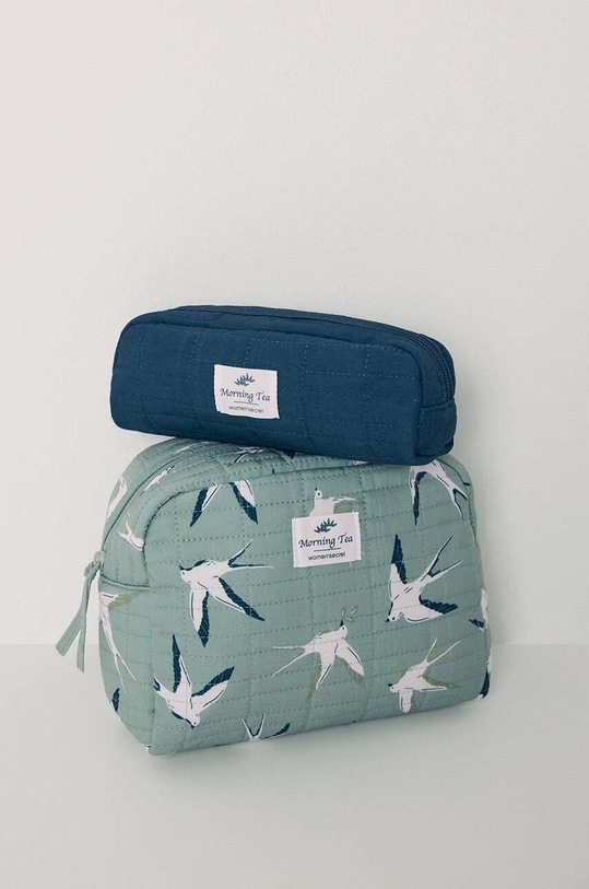 Kosmetická taška women'secret MIX AND MATCH CEREMONY zelená 4848806