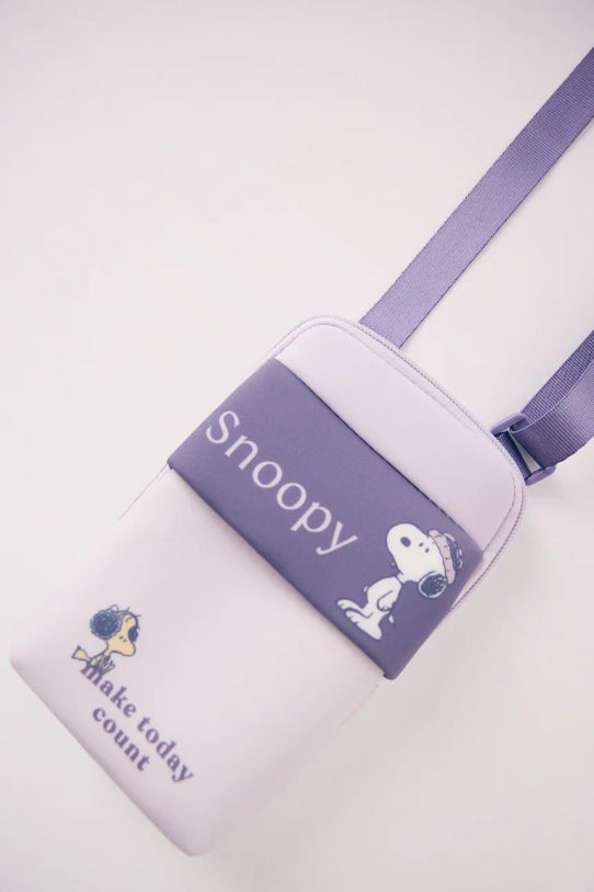 Accesorii women'secret carcasă de telefon Snoopy 1378874 violet