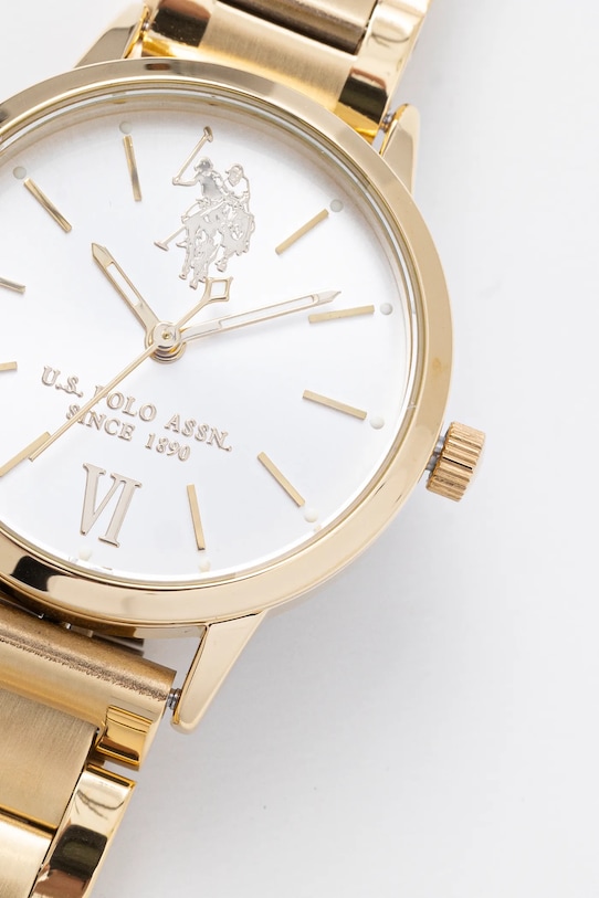 Ura U.S. Polo Assn. EVELYN USP8049YG zlata AW24