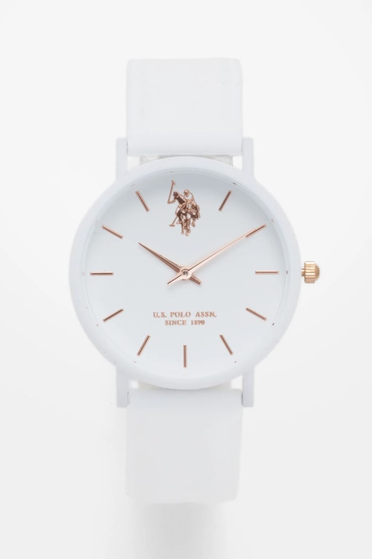 U.S. Polo Assn. zegarek LUCY biały USP8056WH