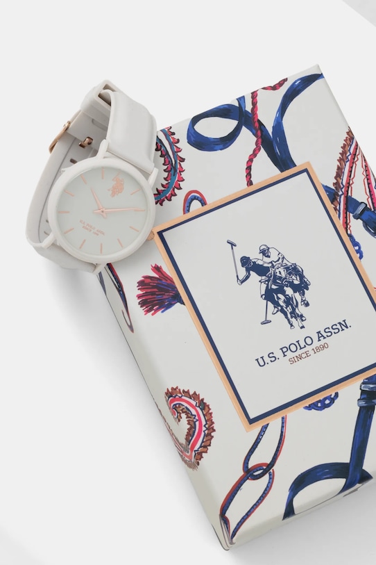 U.S. Polo Assn. zegarek LUCY USP8057IV beżowy AW24