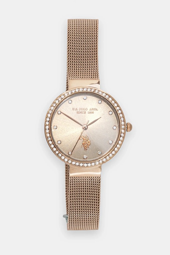 Ρολόι U.S. Polo Assn. CAMILLE χρυσαφί USP8109RG