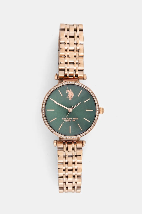 Ρολόι U.S. Polo Assn. ELEONOR χρυσαφί USP8168GR