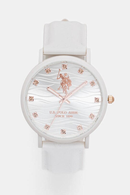 U.S. Polo Assn. ceas LUCYCRYSTAL alb USP8264RG