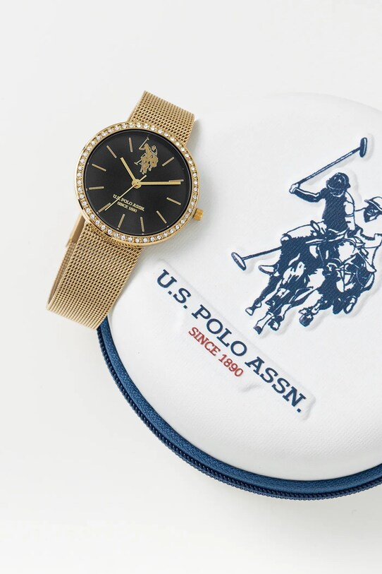 Accesorii U.S. Polo Assn. ceas CORAL USP8281BK aur