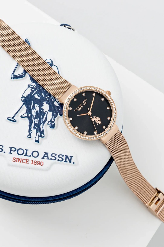Dodatki Ura U.S. Polo Assn. CAMILLE USP8286BK zlata
