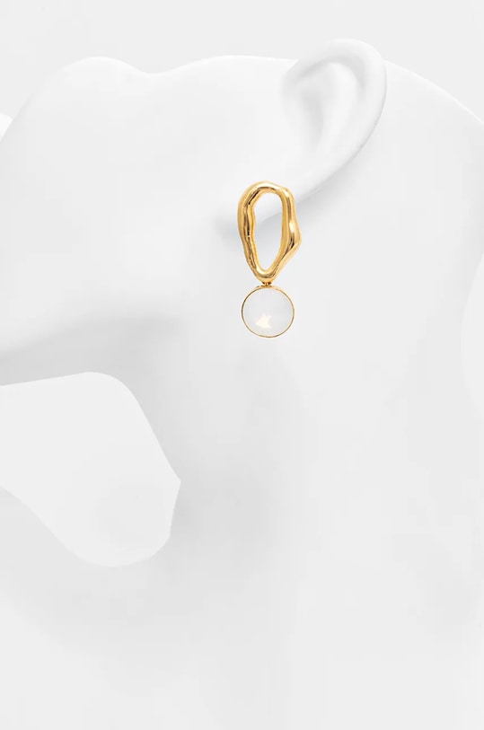 Forte Forte cercei placați cu aur 12967.myjewel aur AW24
