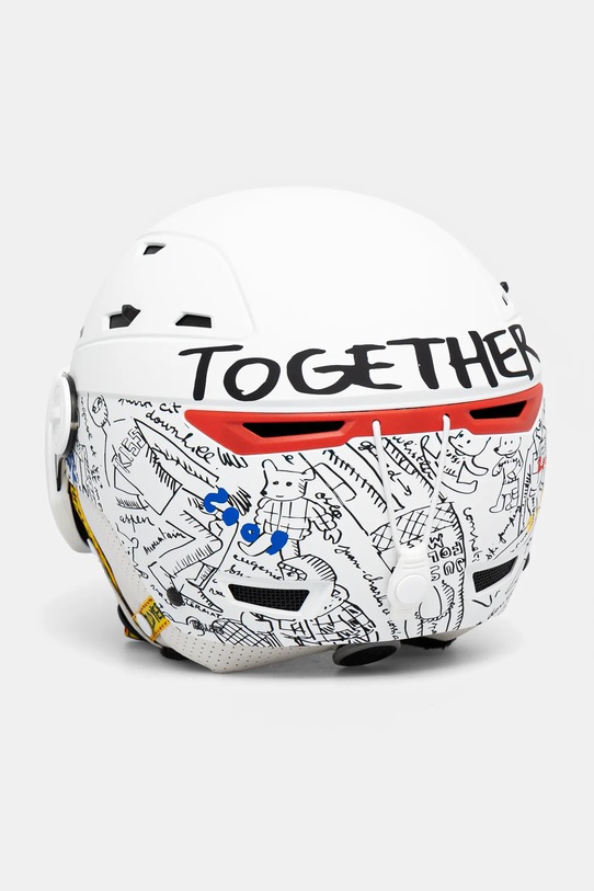 Skijaška kaciga Rossignol Allspeed Visor Impacts Photochromic x JCC bijela RKKH400