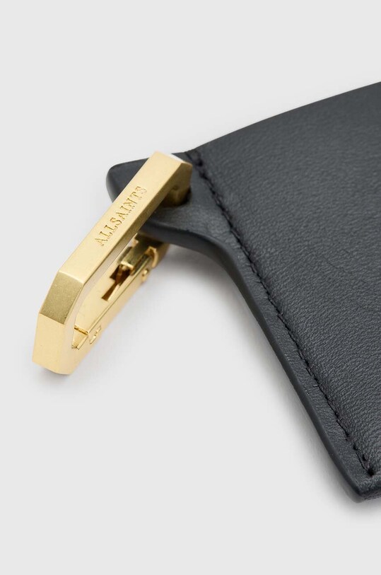 AllSaints carcasa din piele HEX CARDHOLDER W228XB negru
