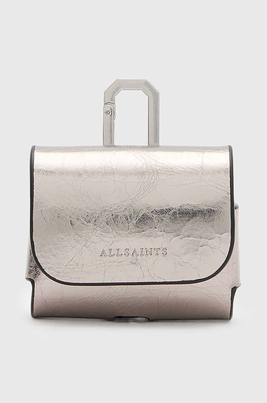AllSaints carcasa airpod AIRPOD CASE argintiu W314XB