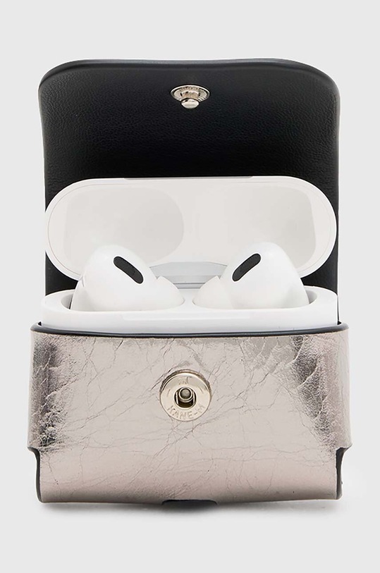 AllSaints carcasa airpod AIRPOD CASE W314XB argintiu AW24