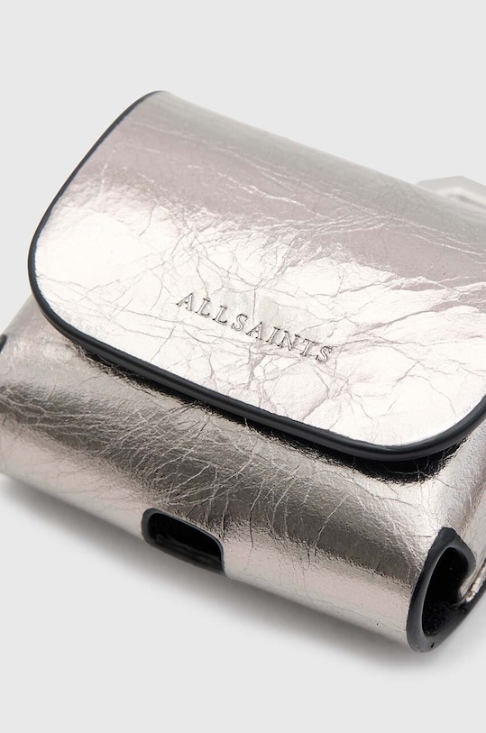 AllSaints carcasa airpod AIRPOD CASE argintiu W314XB