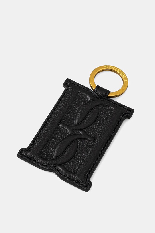 By Malene Birger breloc de piele MONNO KEY negru Q72696001