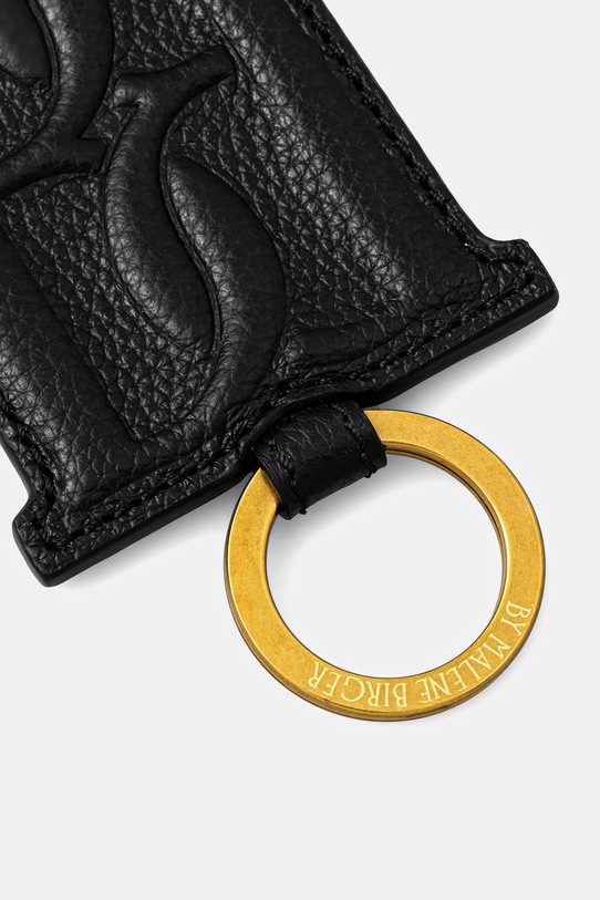 By Malene Birger breloc de piele MONNO KEY Q72696001 negru AW24