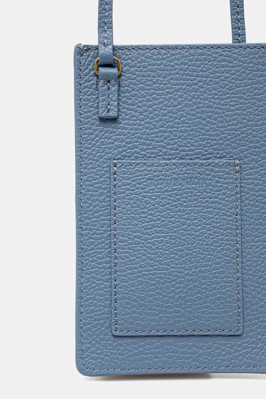 Accesorii By Malene Birger husa din piele pentru telefon AYA PHONE 103151 albastru