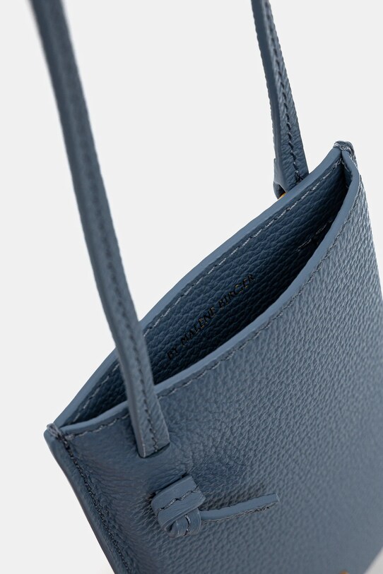 By Malene Birger husa din piele pentru telefon AYA PHONE 103151 albastru