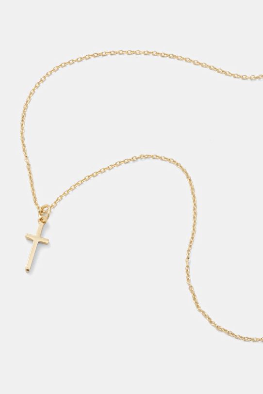 Серебряное колье с позолотой AllSaints 37410186GLD710 золотой AW24