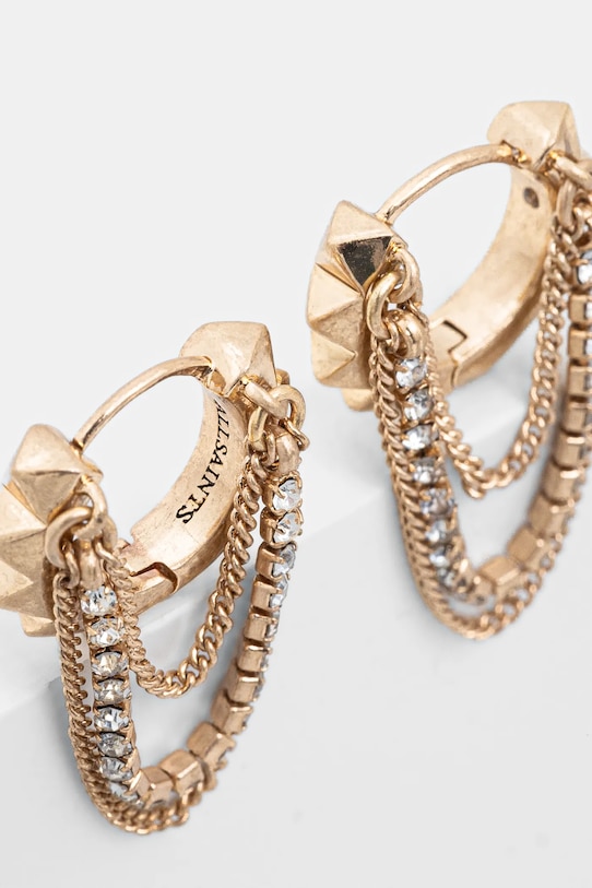 Akcesoria AllSaints kolczyki 37477326BRS711 złoty