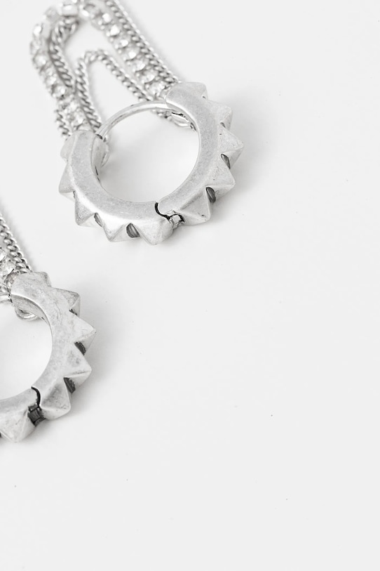 Akcesoria AllSaints kolczyki 37477326SLV041 srebrny