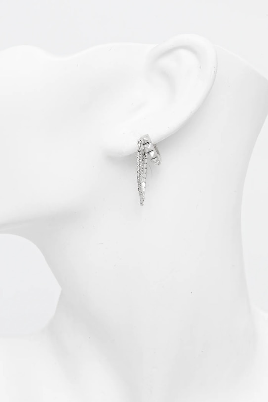 AllSaints kolczyki srebrny 37477326SLV041