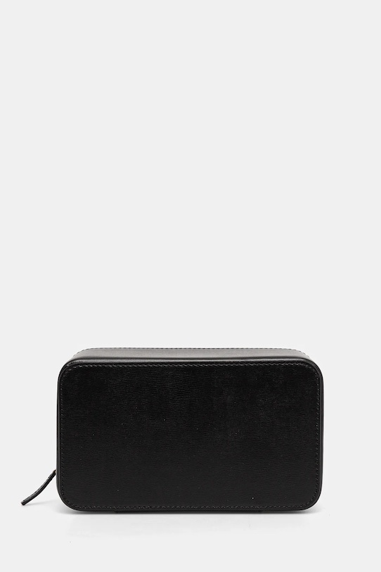 Akcesoria By Malene Birger kosmetyczka skórzana AYA MAKEUP Q71727041Z czarny