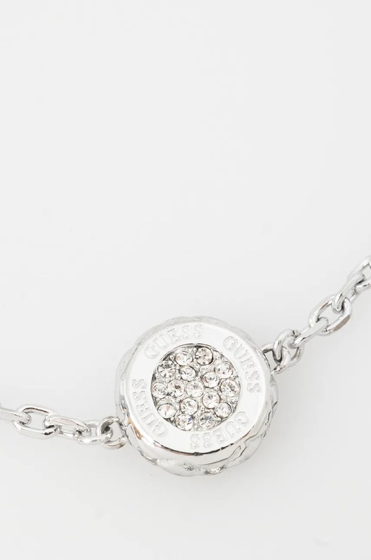 Guess colier si bratara JUBS04.692JW argintiu AW24