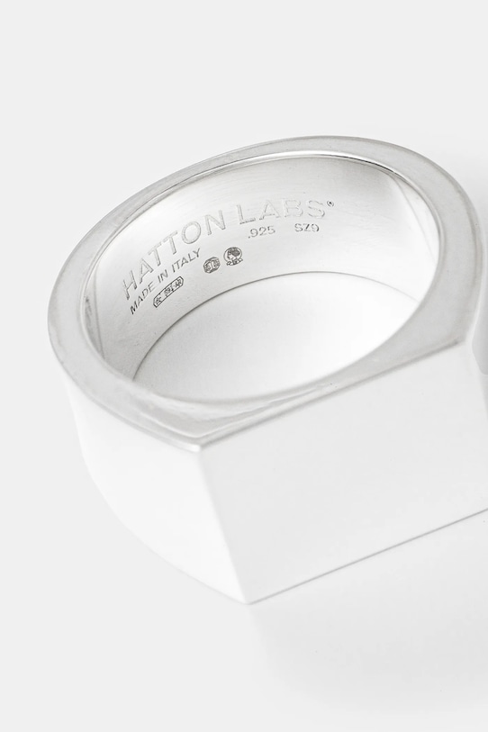 HATTON LABS pierścionek srebrny Signet Ring HL.W24.268.SL srebrny AW24
