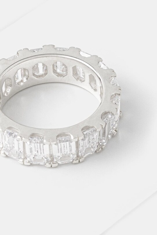 Answear Lab silver ring Step Cut Eternity Ring HL.W4.266.01 silver AW24