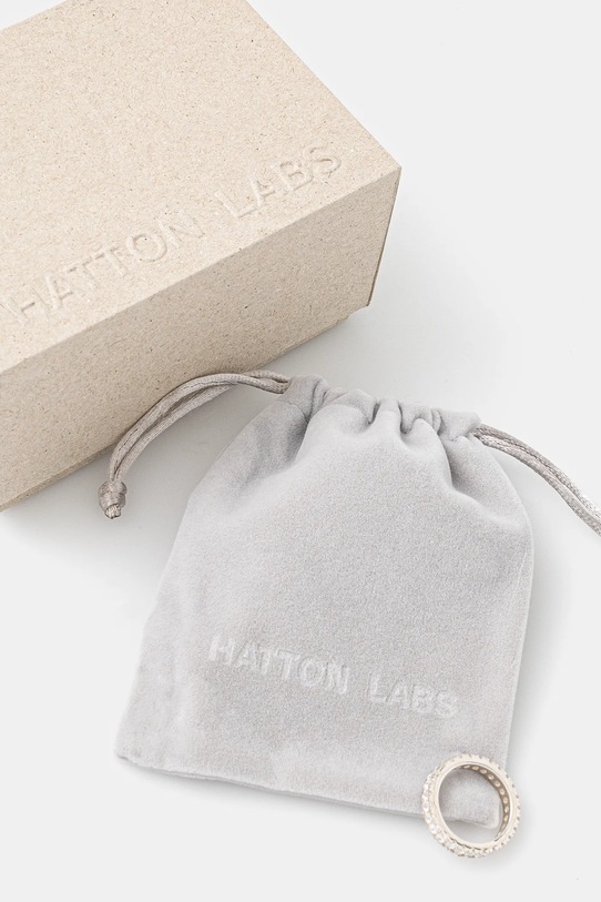 Accessories HATTON LABS silver ring Elliptical Eternity Ring HL.W4.276.01 silver