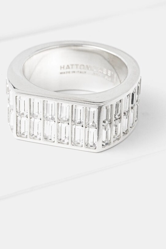 Stříbrný prsten HATTON LABS Mirage Ring HL.W4.291.01 stříbrná AW24