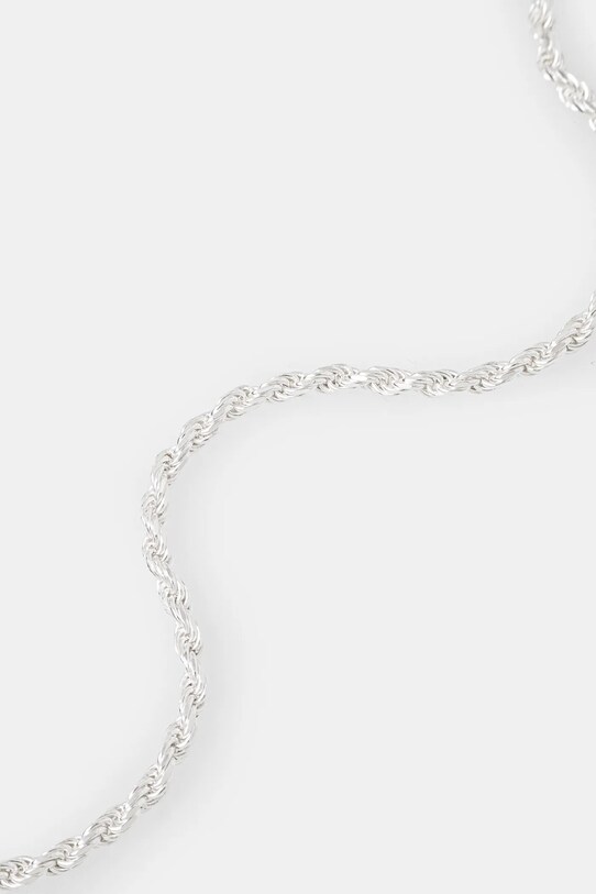 Stříbrný náramek HATTON LABS Twisted Rope Bracelet S HL.W4.350.SL stříbrná AW24