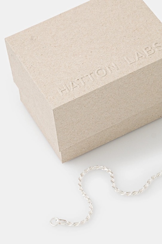 Accessories HATTON LABS silver bracelet Twisted Rope Bracelet M HL.W4.351.SL silver