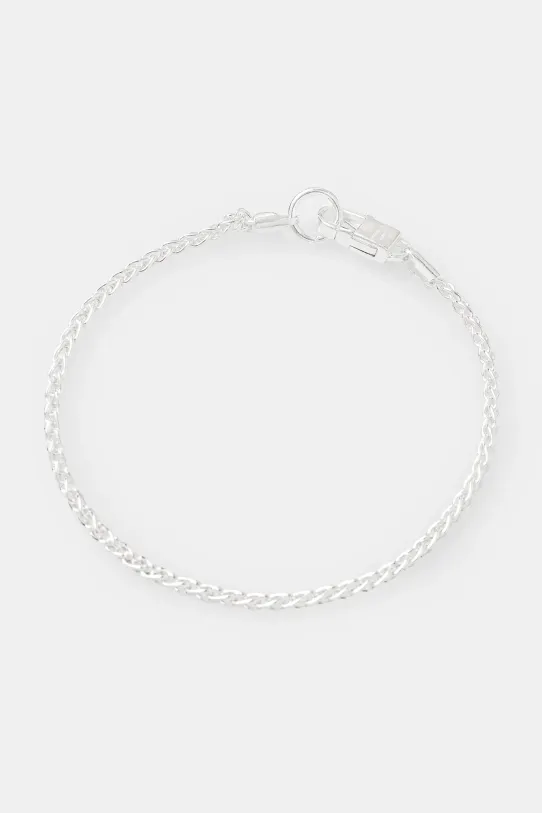 Náramok HATTON LABS Rope Bracelet striebro strieborná HL.W4.364.SL