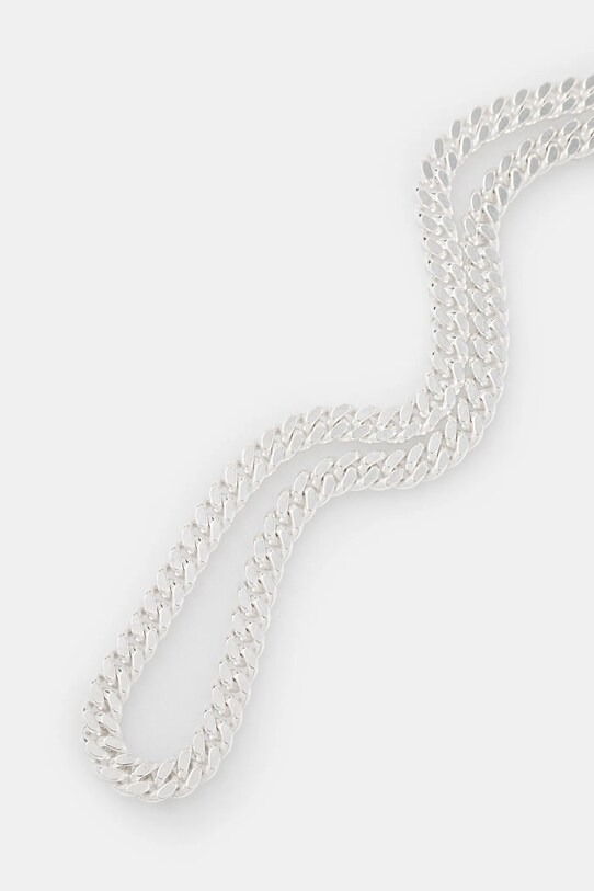 Срібне кольє HATTON LABS Classic Cuban Chain M HL.W4.384.SL срібний AW24