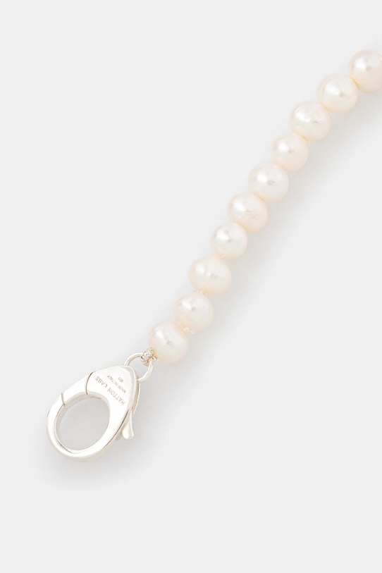 Браслет HATTON LABS Pearl Bracelet M HL.W4.502.01 серебрянный AW24