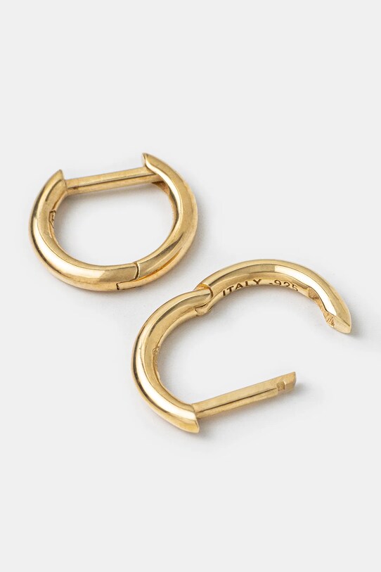 Pozlacené náušnice HATTON LABS Curve Earrings S HL.W4.637.GL zlatá AW24