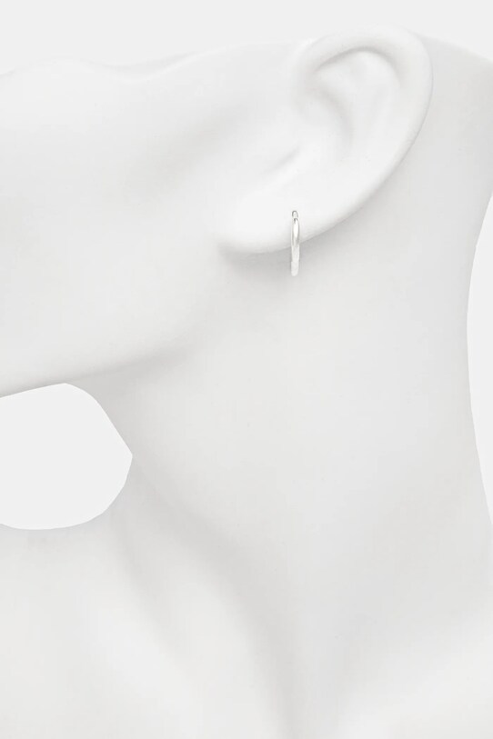 Аксесуари Срібні сережки HATTON LABS Curve Earrings S HL.W4.637.SL срібний
