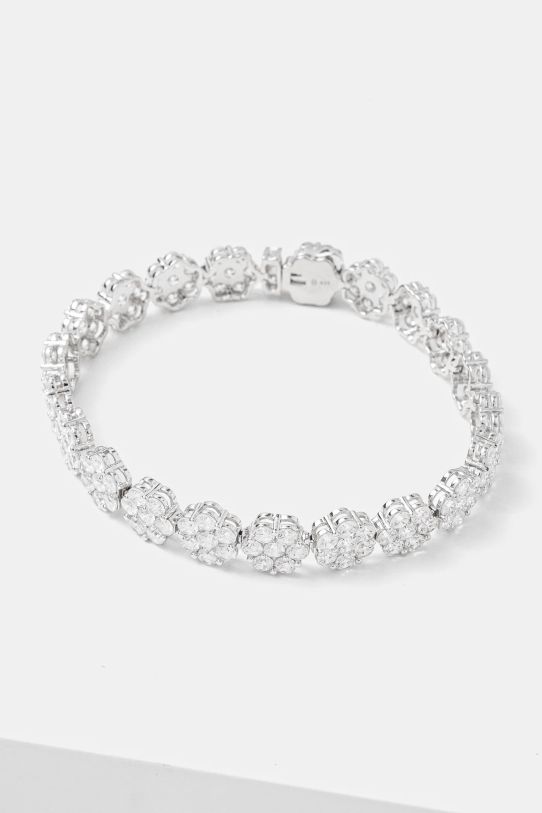 Srebrna narukvica HATTON LABS Daisy Tennis Bracelet S cirkonij srebrna HL.W4.850.01