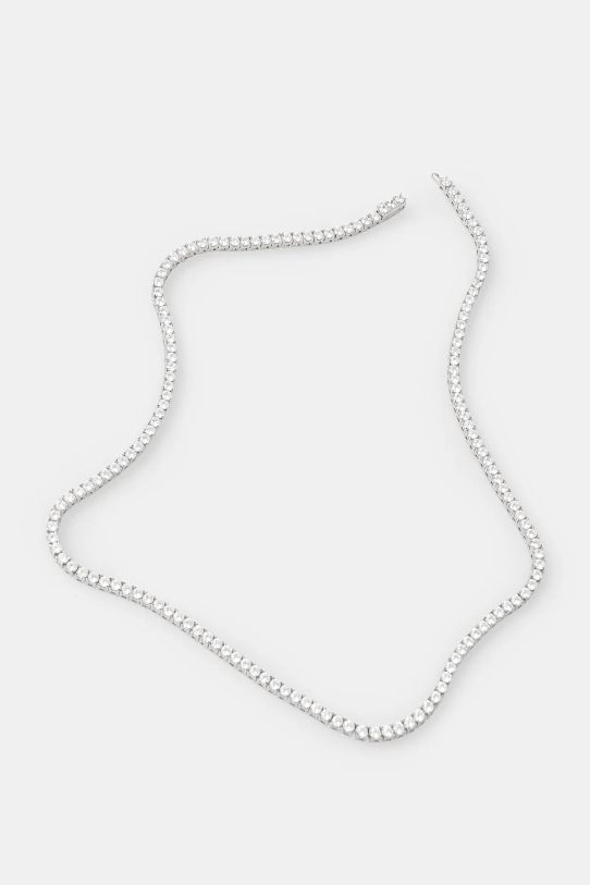 Ασημένιο κολιέ HATTON LABS Classic Tennis Chain S ασήμι ασημί HL.W4.861.01