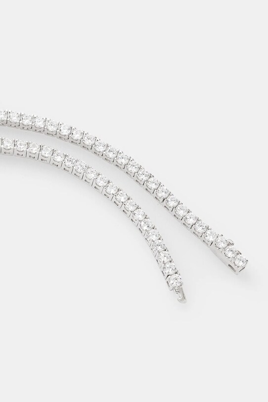 Stříbrný náhrdelník HATTON LABS Classic Tennis Chain S HL.W4.861.01 stříbrná AW24